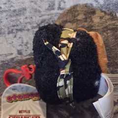 NWT Netflix Stranger Things Plush Clip-on Keyring Lucas 3.5”
