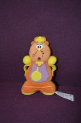 GDisney Cogsworth Clock Plush 8″ Beauty and the Beast Stuffed Toy D5
