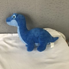 Kellytoy Blue Apatosaurus Dinosaur Plush Stuffed Animal Long Neck Stuffie