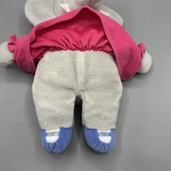 Gund Vintage King Babar1988 & Queen Celeste Plush Lot Elephant 14″