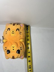🔥 Teeturtle Orange Kitty Cat Plush Stuffed Animal Soft Toy Happy Angry 7” 🔥