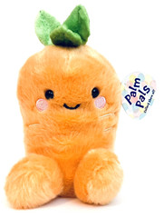 1 Count Aurora World Palm Pals Cheerful Carrot Orange 5″ Plush Age 3 Years & Up