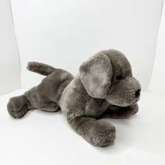 Vintage Douglas Hans Weimaraner Gray Dog Plush 15″ Laying Beanbag Stuffed Animal