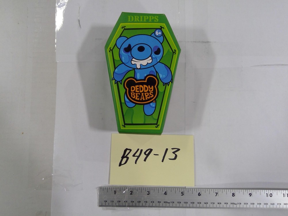 Deddy Bears Dripps Mini Coffin Figure Toy Small Blue Collectible Halloween New