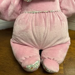 Corolle Baby Plush Baby Doll Soft Body Vinyl Face Pink Velour Pajamas A-16