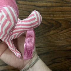 Victoria’s Secret PINK 2006 Striped Mini Dog w/ Logo Hoodie