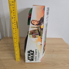 STAR WARS The Book of Boba Fett Rocket Launching Boba Fett Feature Plush NIB