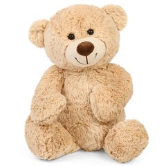 Oso De Peluche Color Marron De Cuarenta Y Cinco Centimetros Para Bebes Lujo