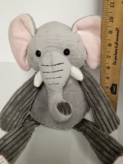 Scentsy Buddy Ollie Gray Elephant Plush Stuffed Animal w By the Sea scent pak