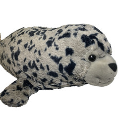 Wild Republic 35 Inch Gray And Black Spotted Seal Plush