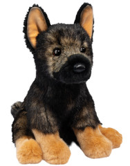 Chief 15″ German Shepherd GSD Dog Douglas Plush Stuffed Animal Puppy Black Tan