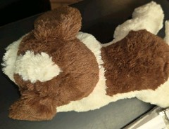 Polyfect Toys Puppy Plush Makes Barking Sounds 6″ x 12″ Works Great