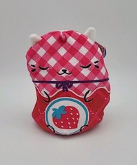 Cats vs Pickles CHONKS #398 Pawberry Jam Strawberry Cat 6″ Bean Bag Plush Toy