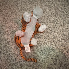 Disney The Jungle Book Shere Khan Tiger Plush Stuffed Animal Small 2002