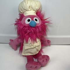 Gund Sesame Street Gonger 14″ Stuffed Plush w/ Chef Hat and Apron 2019 Muppet