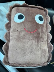 Kidrobot Yummy World 10″ Ice Cream Sandwich Brown Toy Plush NWOT- Rare!