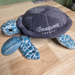 NEW Beautyrest Seaqual Turtle Plush 9″ Stuffed Animal Toy Serta Simmons 2020 Tag