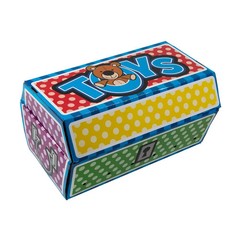 Fun Express 24″ Polka Dot Treasure Chest Toy Box