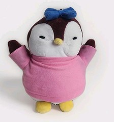 Pudgy Penguins Bow Sweater Penguin Plush Buddy Collectible Stuffed Animal (T126)