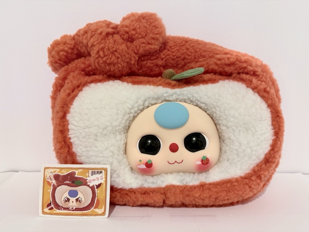 Baby Three Fruit Handbag. Open Bag Confirmed Red Apple Comes With Card No Box