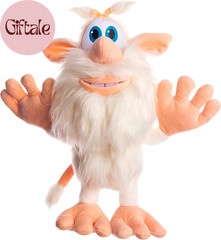 Booba 15-Inch Plush with Light up Eyes – Official Stuffed Toy from Netflix Show