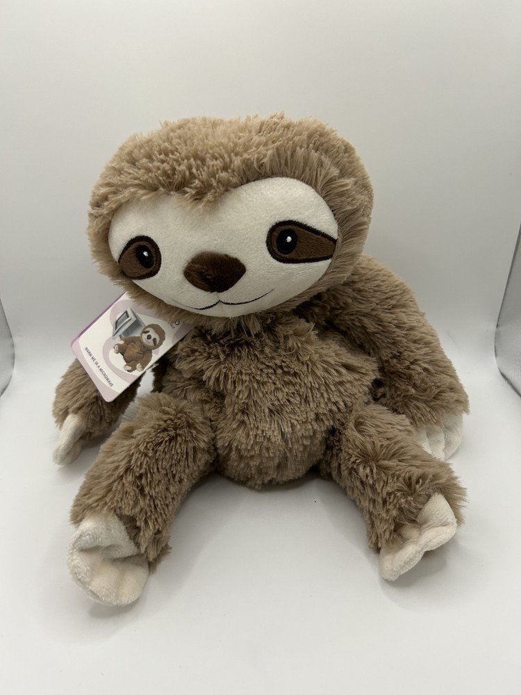 Warmies Microwavable Sloth Lavender Scented Plush Weighted Plush NEW!
