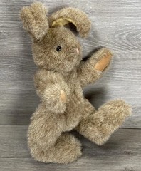 House of Lloyd Rabbit Plush Bunny Benji Stuffed Animal Jointed Vintage 10”