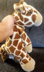 Giselle the Giraffe Heritage Collection By Ganz Plush Sitting Animal Medium Size