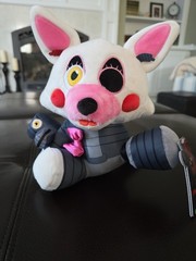 Official JAZWARES FNAF MANGLE Plush Glow in the Dark Eye New w/ Original Tags!