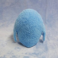 Kaichusanpo Chunchun Penguin (M) Plush Toy, Height 22cm, Blue