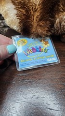 New Sealed Ganz Webkinz Ferret Plush w/ Unused Online Code Stuffed Animal