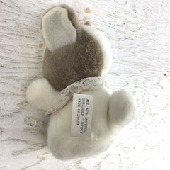 Vintage House Of Lloyd 6″ Stuffed Wedding Puppies Bride And Groom