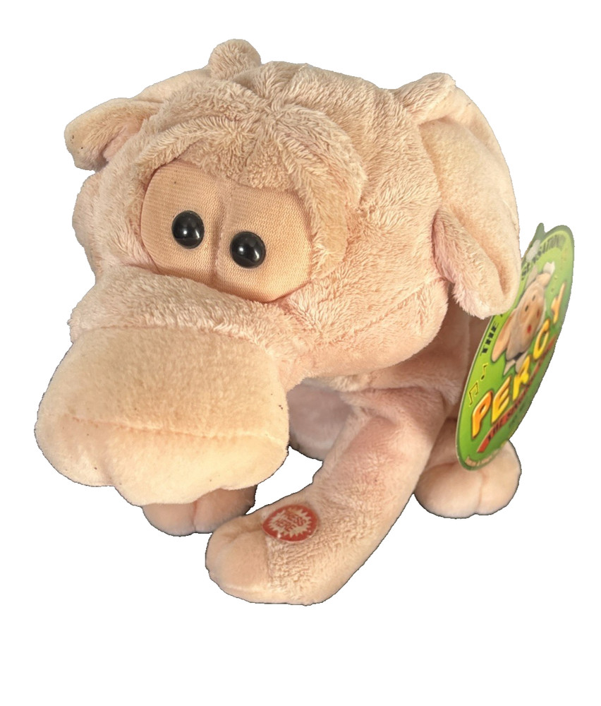 Percy The Singing Pig Plush Imagine Nation Animatronic Sings My Girl NEW READ