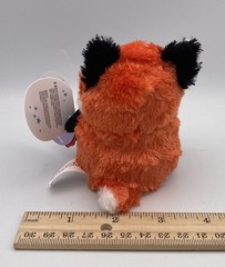Keel Toys Mini Motsu Bean Bag Plush Stuffed Toy 4″ TAILS RED FOX Glitter Eyes
