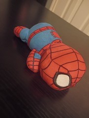 Spider-Man Small Plush Stuffed Animal Toy Red Blue 3-7 Years 6-14 in Figure