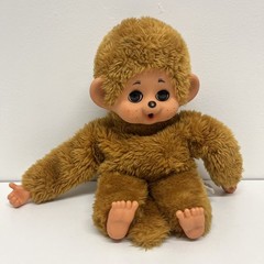 Vintage Cuddle Wit Monkey Ape Light Brown Monchichi Thumb Sucking Plush