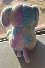 Spark Create Imagine Tie Dye Elephant Plush Toy Rattle Baby Crinkle Ears