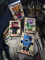 Kreepy Baraz Plush Set 4 Blazer Slitherr High-Yah Captain Gold Toof