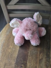 Webkinz Jr New Unopened Tag Unused Code Pink Elephant Vintage Toy Plush Ganz