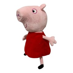 Peppa Pig Talking Plush Stuffed Toy ABD Limited Edition Pink 2003 12”