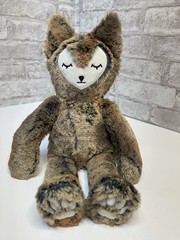 Slumber Kins Fox Kin Plush 16” Brown Stuffed Animal Woodland Lovey Toy Doll Soft
