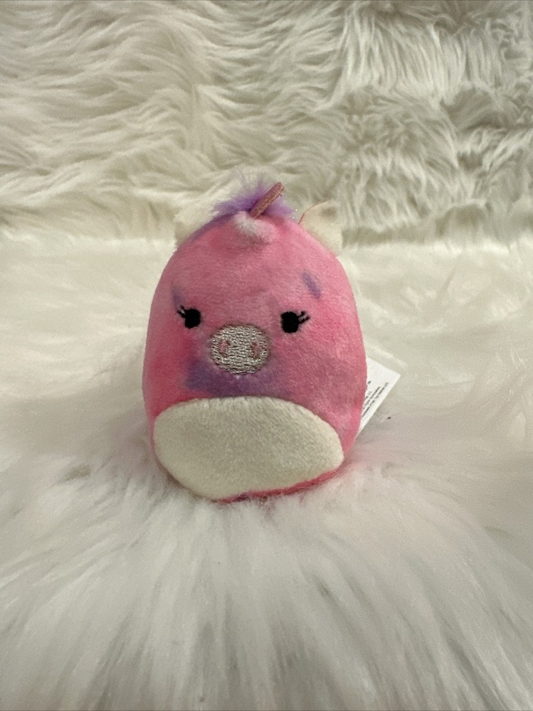 New 2 ” Inch Squishville Squishmallow Lola the Unicorn