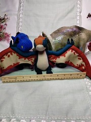 3 Dino Plush Combo (Well 2 Dinos and a Dragon)