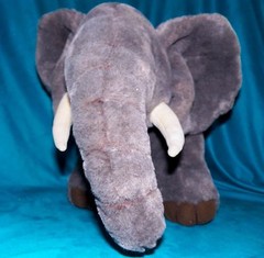 CWC Large Gray African Tusk Elephant Plush GOP Republican Mascot 15 x 23 inches