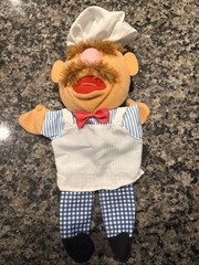 THE MUPPETS Hand Puppet Swedish Chef Plush Dutch Exclusive Albert Heijn 2012