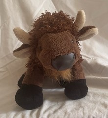 Ganz Webkinz Buffalo Plush Stuffed Animal Brown 9″ HM336