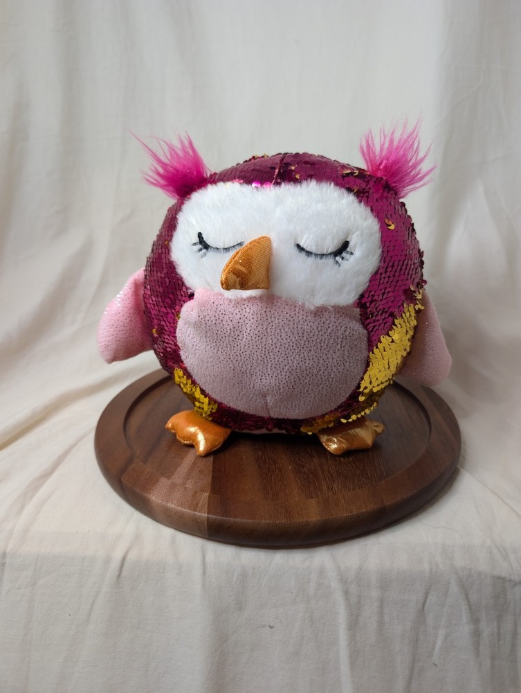 Hobby Lobby Sequin Pink To Gold Owl