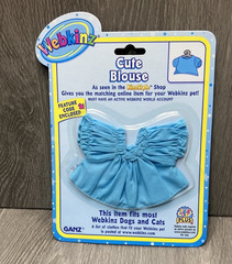 Webkinz by Ganz Cute Blouse Clothing Ruffles Blue w/ Code – NEW/SEALED