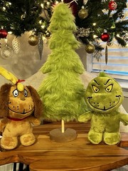Baby Grinch, Max And Grinch Tree Plush The Grinch Who Stole Christmas Decor