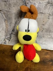 Nickelodeon TOY FACTORY Garfield Odie Plush 2024 Dog Puppy Yellow Sits 9 inches
